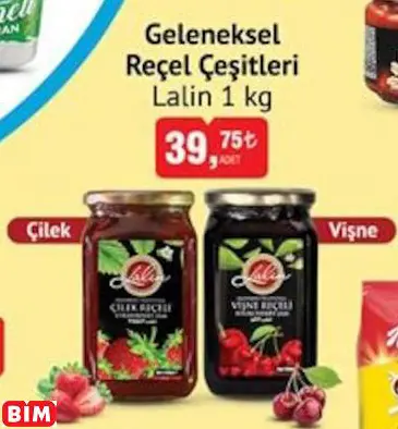 LALİN GELENEKSEL REÇEL ÇEŞİTLERİ